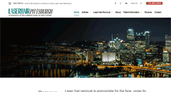 Desktop Screenshot of laserhairpittsburgh.com